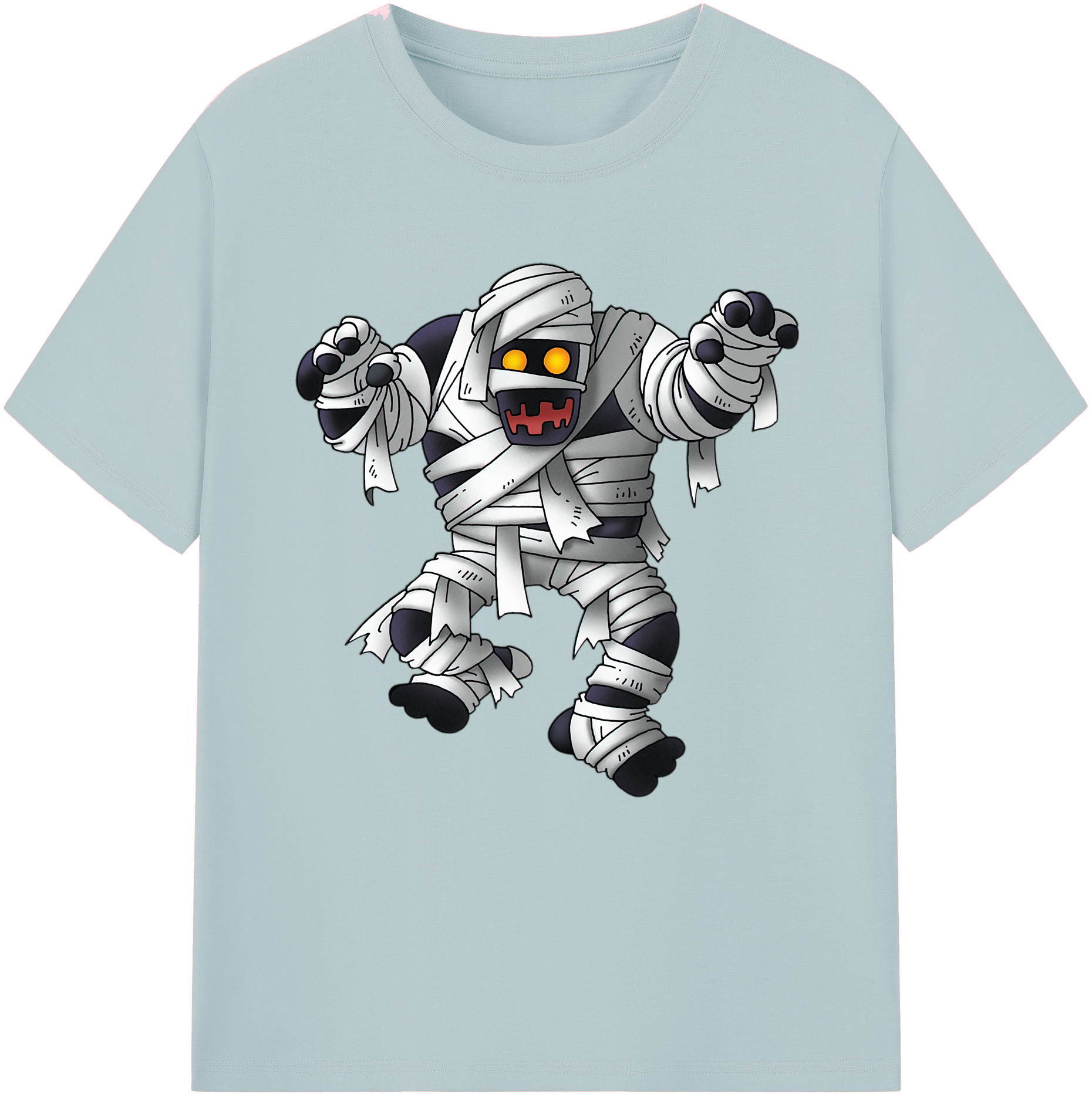 （画像用） ドラゴンクエスト Doragon Kuesuto Dragon Quest 綿100％半袖Tシャツ（フロントプリント）